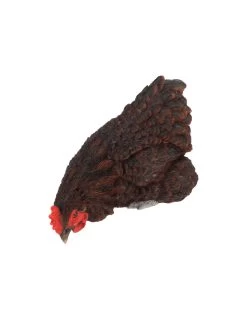 ESSCHERT DESIGN Poule Décorative à Poser Sur Un Mur - Noir -Art de jardin pour la maison poule decorative a poser set de 3 pieces 20