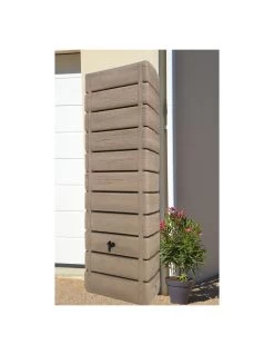 Récupérateur à Eau Mural Wood 300 Litres Bois Clair -Art de jardin pour la maison recuperateur a eau mural wood 300 litres bois clair 1