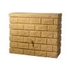 Garantia Récupérateur D'eau Mural Rocky 400 L Sable -Art de jardin pour la maison recuperateur d eau mural rocky 400 l sable