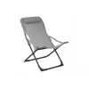 Relax De Jardin Pliant Easy - Graphite / Perle -Art de jardin pour la maison relax de jardin pliant easy toile au choix