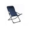Relax De Jardin Pliant Easy - Graphite / Bleu -Art de jardin pour la maison relax de jardin pliant easy toile au choix 16