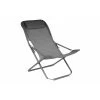 Relax De Jardin Pliant Easy - Graphite / Gris -Art de jardin pour la maison relax de jardin pliant easy toile au choix 4