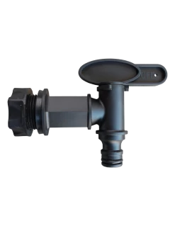 Robinet Raccord Rapide Clipsable Pour Récupérateur D'eau