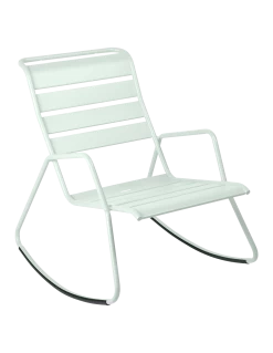 Rocking Chair Monceau En Métal - Menthe Glaciale