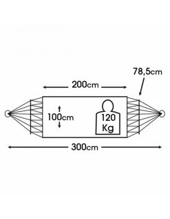 Set Hamac Metalik - Hamac Avec Support - Jobek - Turquoise Anthracite XL 140X300 -Art de jardin pour la maison set hamac metalik hamac avec support toile au choix jobek 17