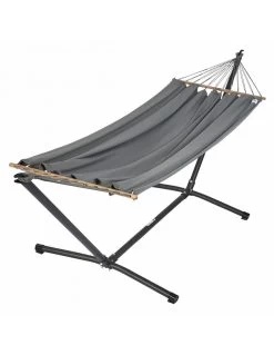 Set Hamac Metalik - Hamac Avec Support - Jobek - Anthracite