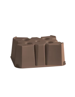 Socle Taupe Pour Récupérateur à Eau Rond 500 Litres