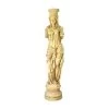 Statue Cariatide H.214 Cm Patinée Vieillie 1 Statue Cariatide H.214 Cm Patinée Vieillie -Art de jardin pour la maison statue cariatide h214 cm patinee vieillie