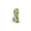Statue Lion Sur Boule H.44 Cm - Patiné Vieilli 2 Statue Lion Sur Boule H.44 Cm - Patiné Vieilli -Art de jardin pour la maison statue lion sur boule h44 cm patine vieilli