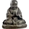 Statue Moine Assis H.36 Cm Au Choix -Art de jardin pour la maison statue moine assis h36 cm au choix