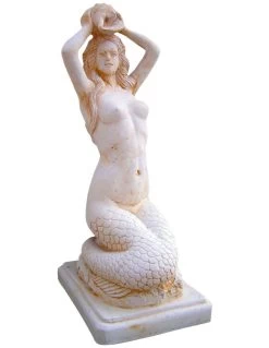 Statue Sirène Jet D'eau Au Choix H.70 Cm