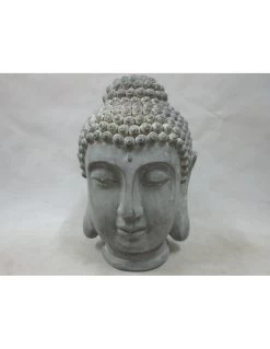 Statue Tête De Bouddha H.40.5 Cm
