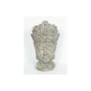 Statue Tête De Bouddha H.46 Cm