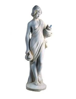 Statue Vénus Aux Jarres Avec Et D'eau H.85 Cm