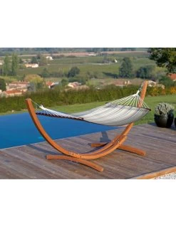 Support ARC En Mélèze (sans Toile) 310x120x120 Cm -Art de jardin pour la maison support arc en meleze sans toile 310x120x120 cm proloisirs 2