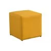 Tabouret CUB 43 X 43 Cm En Aluminium Et Toile TPEP - Moutarde