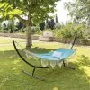 Toile De Hamac à Franges RIALTO Vert Jade - 2 M -Art de jardin pour la maison toile de hamac a franges rialto vert jade 2 m