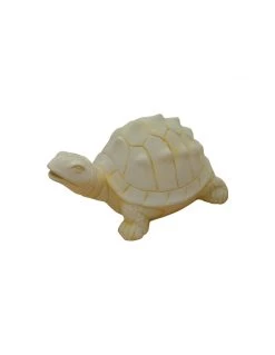 Tortue H.34 Cm Patinée Vieillie