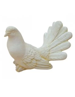 Tourterelle H.17 Cm Coloris Au Choix