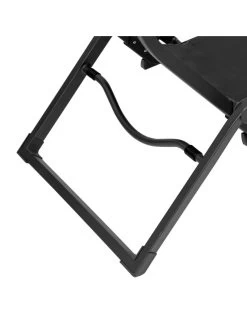 Transat Basculant Decima - Aluminium Et Texaline - Graphite / Anthracite -Art de jardin pour la maison transat basculant decima aluminium et texaline graphite anthracite 1 3