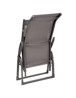 Transat Basculant Decima - Aluminium Et Texaline - Noisette / Praline -Art de jardin pour la maison transat basculant decima aluminium et texaline noisette praline 4