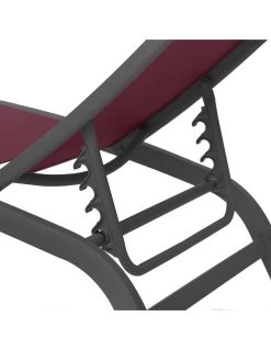 Transat Bonao 4 Positions - Aluminium Et Texaline - Graphite / Bordeaux 13 Transat Bonao 4 Positions - Aluminium Et Texaline - Graphite / Bordeaux -Art de jardin pour la maison transat bonao 4 positions aluminium et texaline graphite bordeaux 4