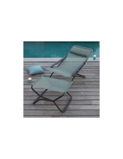 Lafuma Transat Chilienne Transabed Natura Moss -Art de jardin pour la maison transat chilienne transabed natura moss lafuma 2