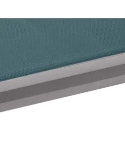 Transat De Jardin Milenio - 5 Positions - Aluminium Et Texaline - Graphite / Bleu Canard -Art de jardin pour la maison transat de jardin milenio 5 positions aluminium et texaline graphite bleu canard 5