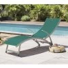 Transat Pliant Samba - 4 Positions - Aluminium Anodisé - Emeraude 2 Transat Pliant Samba - 4 Positions - Aluminium Anodisé - Emeraude -Art de jardin pour la maison transat pliant samba 4 positions aluminium anodise emeraude