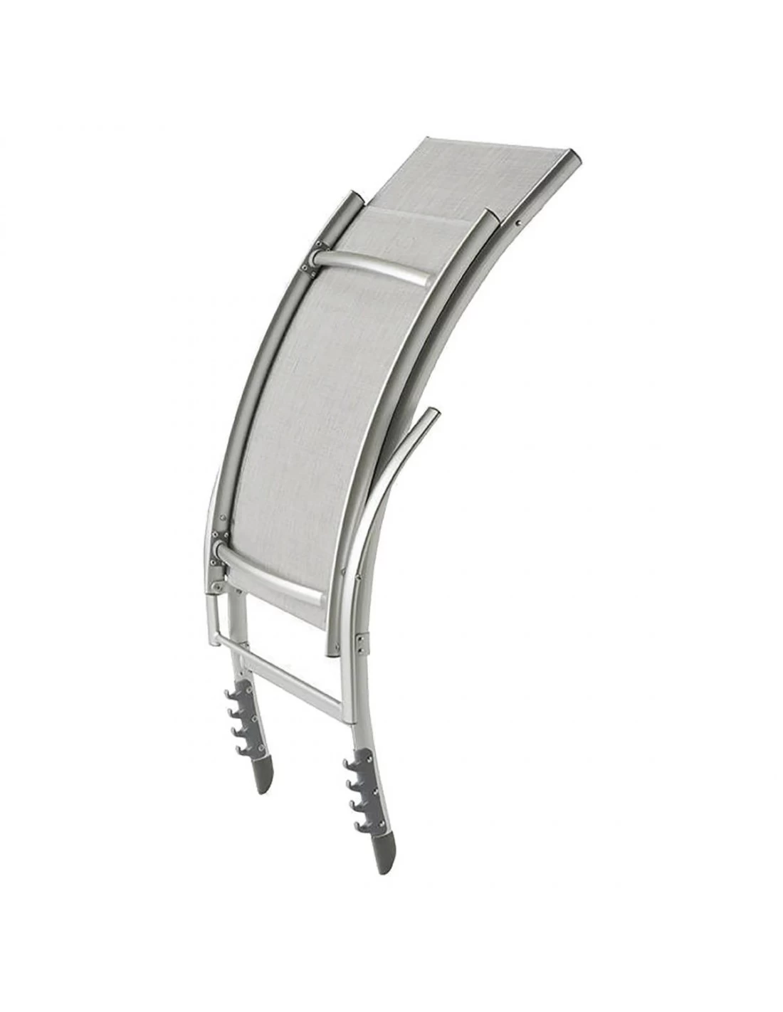 Transat Pliant Samba - 4 Positions - Aluminium Anodisé - Galet 5 Transat Pliant Samba - 4 Positions - Aluminium Anodisé - Galet – Image 3