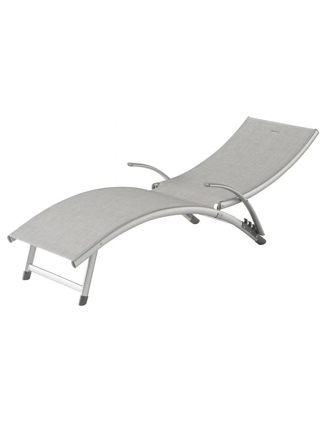 Transat Pliant Samba - 4 Positions - Aluminium Anodisé - Galet 3 Transat Pliant Samba - 4 Positions - Aluminium Anodisé - Galet