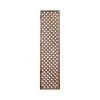 Treillis LEA En Bois Traité Autoclave Marron - 45x180 Cm