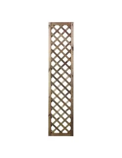 Treillis PREMICES En Bois Traité Autoclave Marron - 40x180 Cm