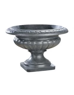 Vase Médicis Ø52 Cm En Béton Ciré Ardoise